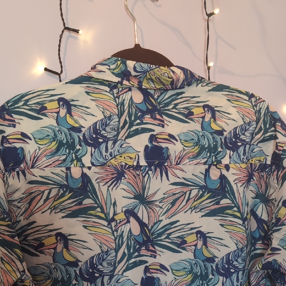 RSVLTS Tropical Toucan Print Shirt - Multicolor - Picture 6 of 7